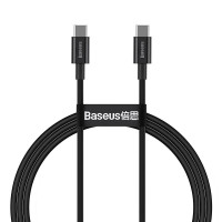 Кабель USB Baseus Superior Series Fast Charging Type-C to Type-C PD 100W 1m (CATYS-B) чорний