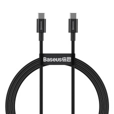 Кабель USB-C Baseus Superior Series Fast Charging Type-C to Type-C PD (100W/1m) черный (CATYS-B) 