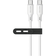 Кабель USB SENTEO SL-08 Nano Silicone 60W Type-C to Type-C 1m, Білий