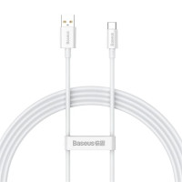 Кабель USB Baseus Superior Series USB to Type-C (100W/1,5m) White (P10320102114-02)