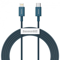 Кабель USB Baseus Superior Series Fast Charging Type-C to Lightning PD (20W/2m) Синий (CATLYS-C03)