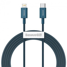 Кабель USB Baseus Superior Series Fast Charging Type-C to Lightning PD (20W/2m) синій (CATLYS-C03)