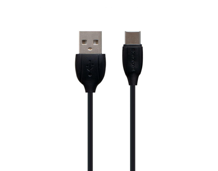 Кабель USB Borofone BX19 Benefit USB to Type-C (2.4A/1m) черный