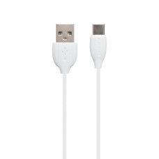 Кабель USB Borofone BX19 Benefit USB to Type-C (2.4A/1m) белый
