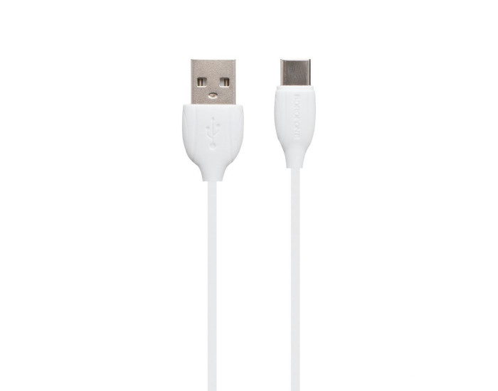 Кабель USB Borofone BX19 Benefit USB to Type-C (2.4A/1m) белый