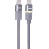 Кабель USB-C Gelius MoonLine Type-C to Type-C (100W/1,2m) Grey (GP-UCN014)