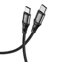 Кабель USB-C Hoco X50 Exquisito Type-C to Type-C (100W/5A/2m) Black