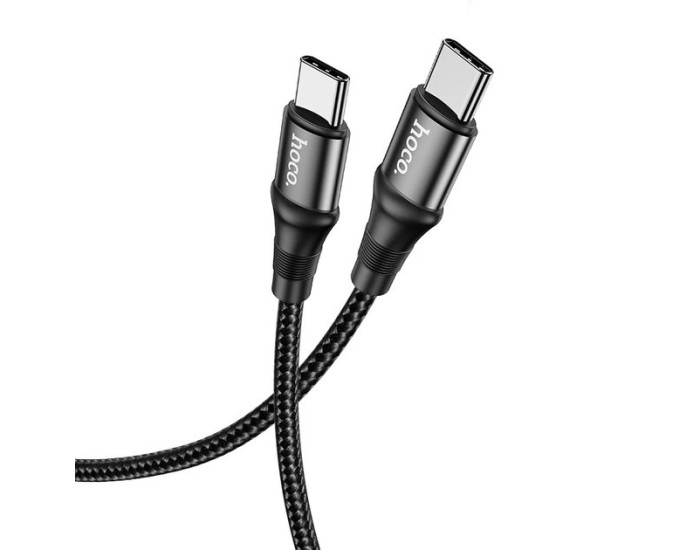 Кабель USB-C Hoco X50 Exquisito Type-C to Type-C (100W/5A/2m) Black