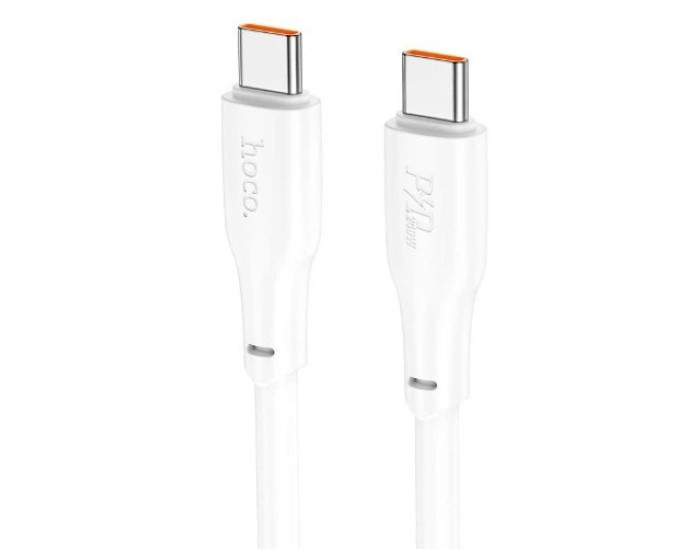 Кабель USB-C Hoco X93 Force Fast Charging Type-C to Type-C (60W/2m) White