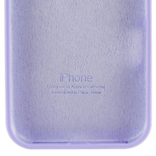 Чехол-силикон оригинал Full Soft Matte iPhone 16e /17e (Lilac / Сиреневый)