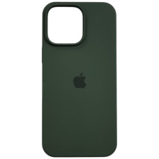 Чехол-силикон Case Full Protective iPhone 16 Pro, Dark green