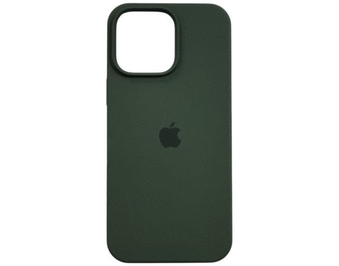 Чехол-силикон Case Full Protective iPhone 16 Pro, Dark green