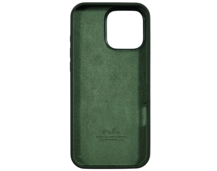 Чехол-силикон Case Full Protective iPhone 16 Pro, Dark green