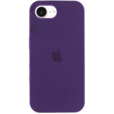 Чехол-силикон оригинал Full Soft Matte iPhone 16e /17e (Фиолетовый / Elderberry)