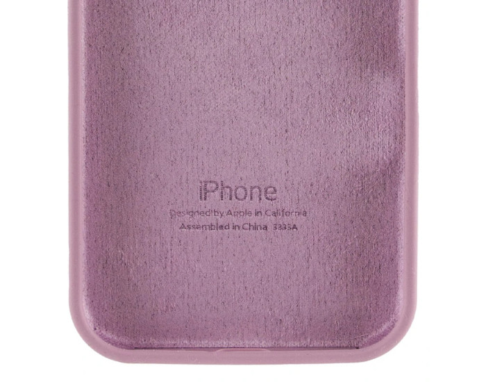Чехол-силикон оригинал Full Soft Matte iPhone 16e /17e (Сиреневый / Lilac)