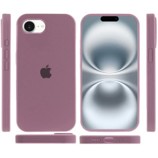 Чехол-силикон оригинал Full Soft Matte iPhone 16e /17e (Сиреневый / Lilac)
