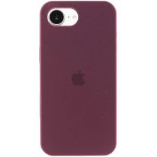 Чехол-силикон оригинал Full Soft Matte iPhone 16e /17e (Сливовый / Plum)