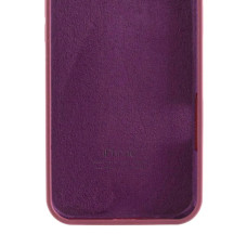 Чехол-силикон оригинал Full Soft Matte iPhone 16e /17e (Сливовый / Plum)