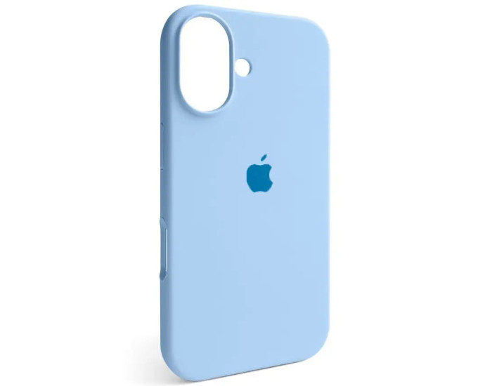 Чехол-силикон оригинал Full Soft Matte iPhone 17, Lilac blue