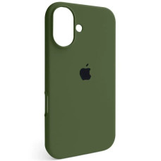 Чехол-силикон оригинал Full Soft Matte iPhone 17, Dark olive