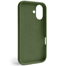 Чехол-силикон оригинал Full Soft Matte iPhone 17, Dark olive