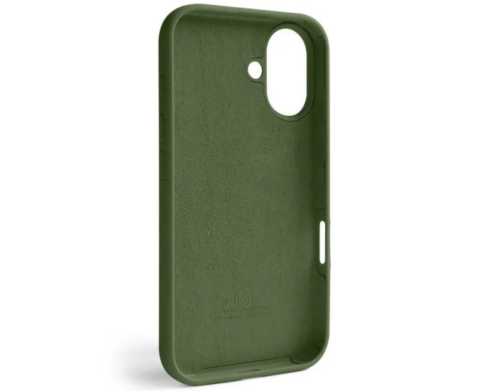 Чехол-силикон оригинал Full Soft Matte iPhone 17, Dark olive