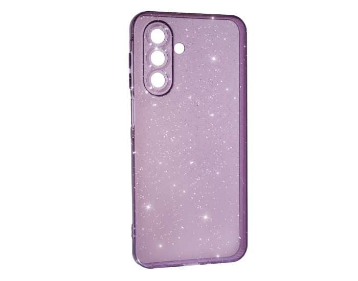 Чехол-силикон Clear Shine Samsung A37 5G, Фиолетовый