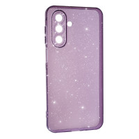 Чехол-силикон Clear Shine Samsung A57 5G, фиолетовый