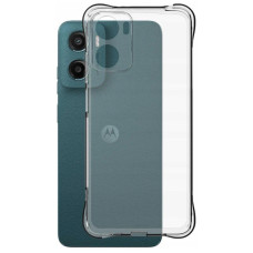 Чохол-силікон Getman Ease logo посилені кути Motorola Moto G05 / Moto E15, Прозорий
