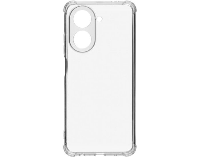 Чехол-силикон Getman Ease logo усиленные углы Xiaomi Redmi A5/ Poco C71, Прозрачный