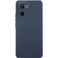 Чохол-силікон GETMAN Liquid Silk Full Camera Motorola Moto G06 (темно-синій)