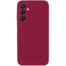 Чехол-силикон Getman Liquid Silk Full Camera Samsung Galaxy A57 5G (Бордовый / Marsala)