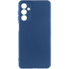 Чехол-силикон Getman Liquid Silk Full Camera Samsung Galaxy A57 5G (Синий / Midnight Blue)