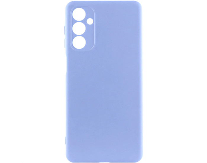 Чохол-силікон Getman Liquid Silk Full Camera Samsung Galaxy A57 5G (Бузковий / Dasheen)