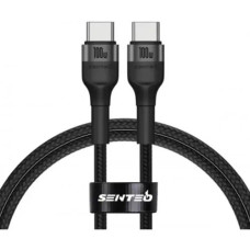 Кабель USB-C SENTEO ST-01 Montes series 100W Type-C to Type-C 2m, чорний