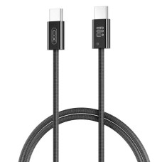 Кабель USB-C XO NB-Q273 Type-C to Type-C (60W/1m) черный