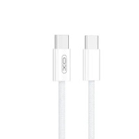 Кабель USB-C XO NB-Q259 Type-C to Type-C (60W/1m) белый