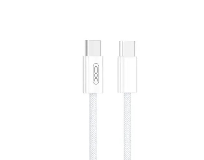 Кабель USB-C XO NB-Q259 Type-C to Type-C (60W/1m) белый