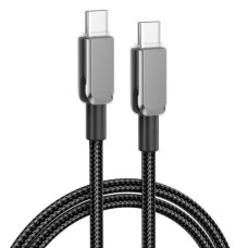 Кабель USB-C XO NB-Q250B Type-C to Type-C Fast Charging (PD60W/1m) черный
