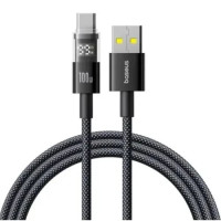 Кабель USB Baseus Display 2 Fast Charging Data Cable USB to Type-C (100W/1m) Black (P10382701121-00)