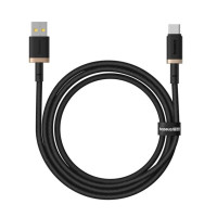 Кабель USB Baseus Dura Series USB to Type-C (60W/1m) Black/Gold (P10377802U01-00)