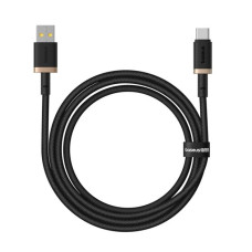 Кабель USB Baseus Dura Series USB to Type-C (60W/1m) Black/Gold (P10377802U01-00)