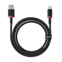 Кабель USB Baseus Dura Series USB to Type-C (60W/1m) Black/Red (P10377802U01-01)