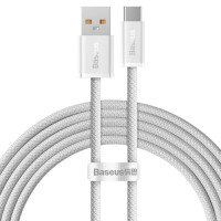 Кабель USB Baseus Dynamic Series USB to Type-C (100W/1m) White (CALD000616)