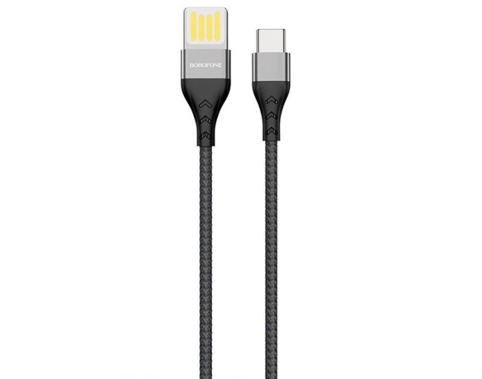 Кабель USB Borofone BU11 Tasteful USB to Type-C (1.2m) Black