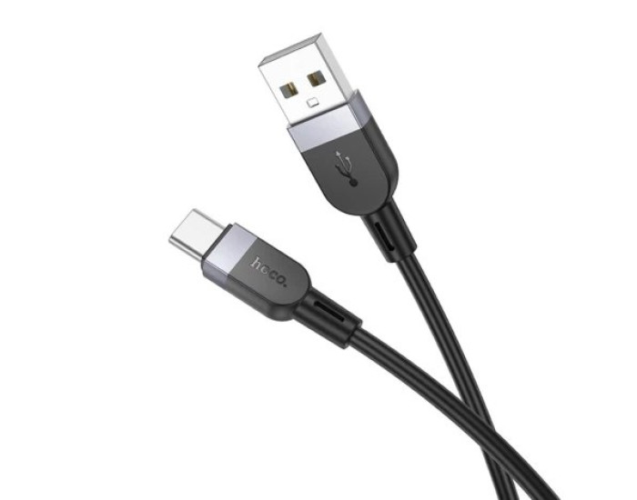 Кабель USB Hoco X109 Energy Silicone USB to Type-C (1m) Black