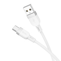 Кабель USB Hoco X109 Energy Silicone USB to Type-C (1m) White