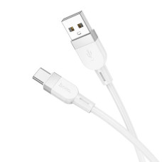 Кабель USB Hoco X109 Energy Silicone USB to Type-C (1m) White
