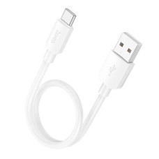 Кабель USB Hoco X96 Hyper charging data cable USB to Type-C (27W/0.25m) White