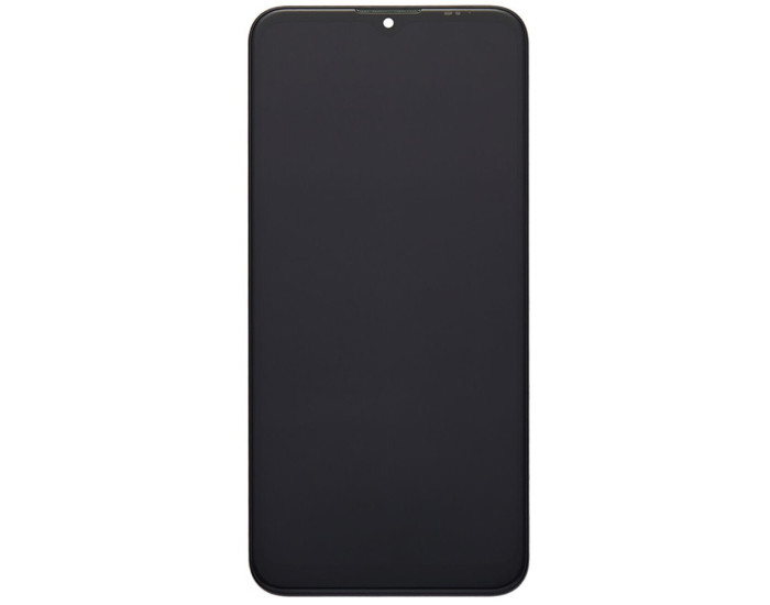 Дисплей з сенсорним екраном (модуль) Motorola XT2127 Moto 10 Power, G10, G20, G30, чорний з рамкою, оригінал